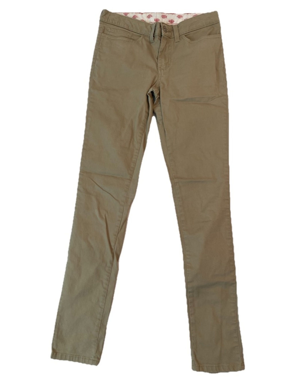 Dickies Tan Khaki Slim Skinny Pants Women’s Size 2